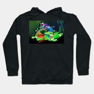 Turtle Pile - Rise of the TMNT Hoodie